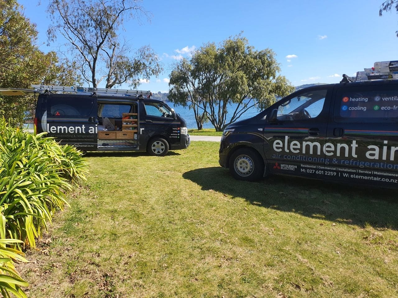 Element Air Van at Lake Taupō