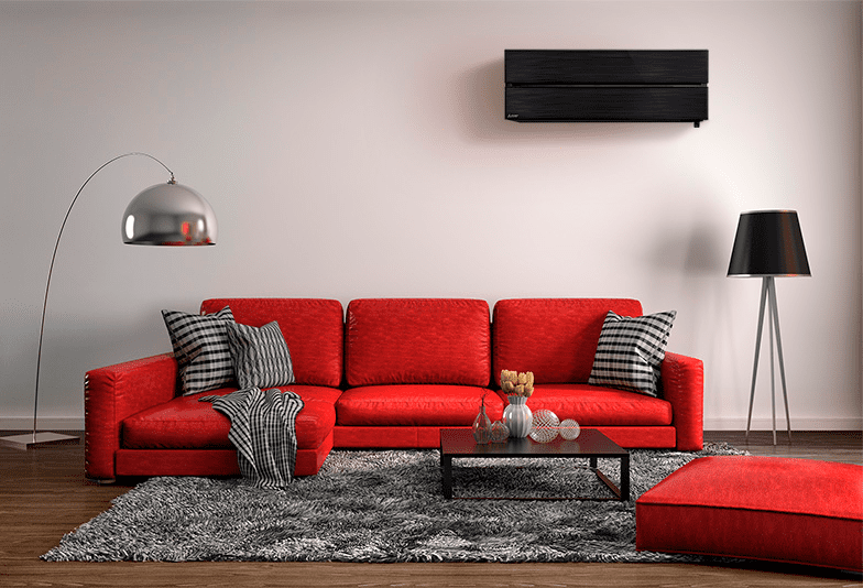 Ducted Air Conditioning Systems in the living room